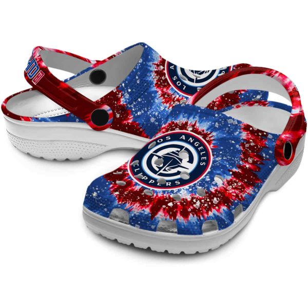 los angeles clippers radiant burst effect clog high quality