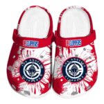 los angeles clippers splatter graphics clog best selling