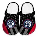 los angeles clippers stellar stripes theme clog best selling
