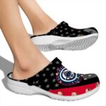 los angeles clippers stellar stripes theme clog best selling