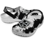 los angeles kings splatter graphics clog best selling