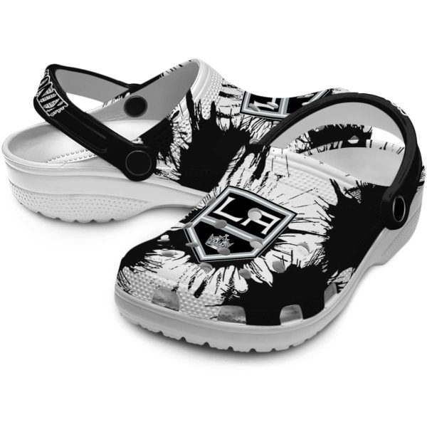 los angeles kings splatter graphics clog high quality