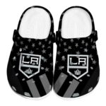 los angeles kings stellar stripes theme clog best selling