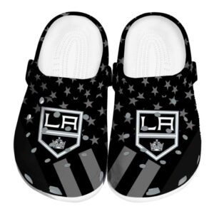 los angeles kings stellar stripes theme clog best selling