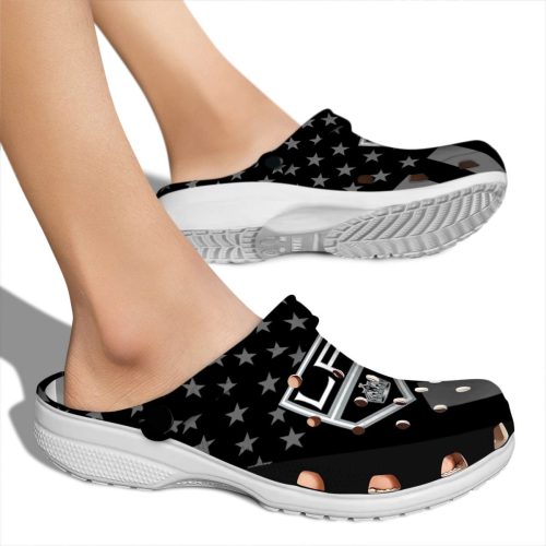 los angeles kings stellar stripes theme clog fashion forward