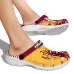 louisiana monroe warhawks geometric background clog best selling