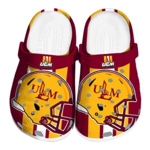louisiana monroe warhawks helmet stripes clog best selling