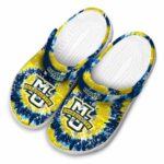 marquette golden eagles radiant burst effect clog best selling