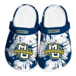 marquette golden eagles splatter graphics clog best selling