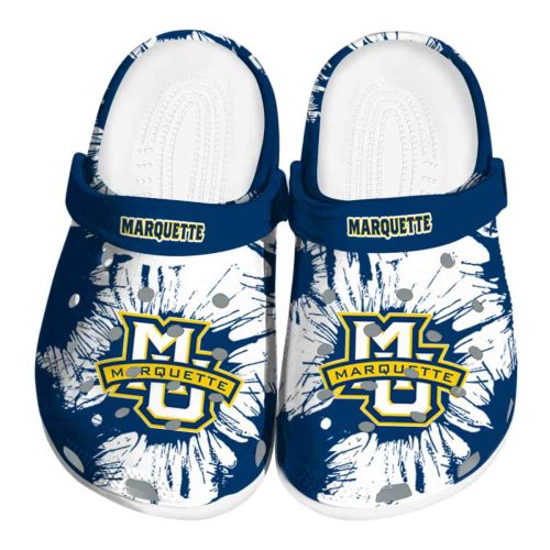 marquette golden eagles splatter graphics clog best selling
