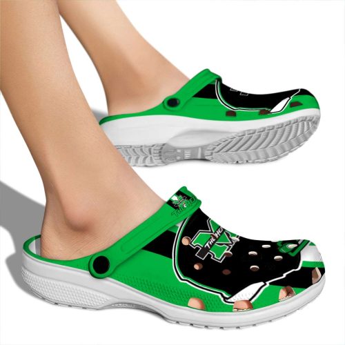 marshall thundering herd helmet stripes clog fashion forward