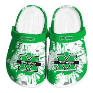 marshall thundering herd splatter graphics clog best selling