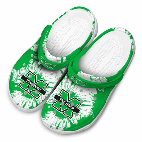 marshall thundering herd splatter graphics clog latest model