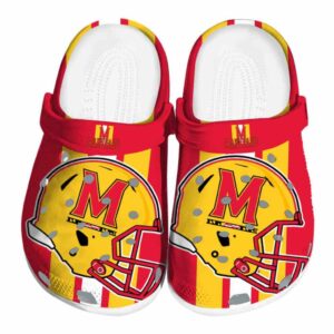 maryland terrapins helmet stripes clog best selling