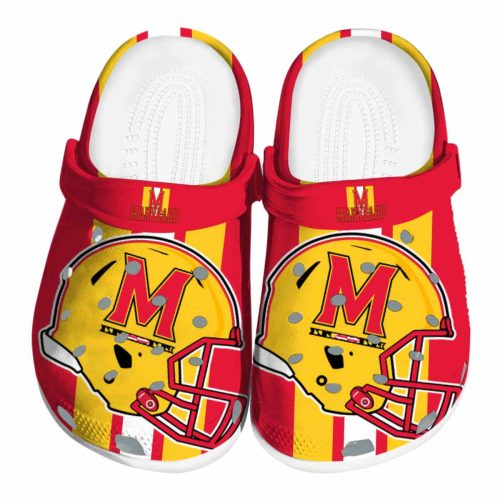 maryland terrapins helmet stripes clog best selling