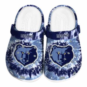 memphis grizzlies radiant burst effect clog best selling