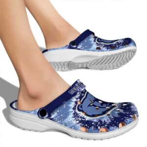 memphis grizzlies radiant burst effect clog fashion forward