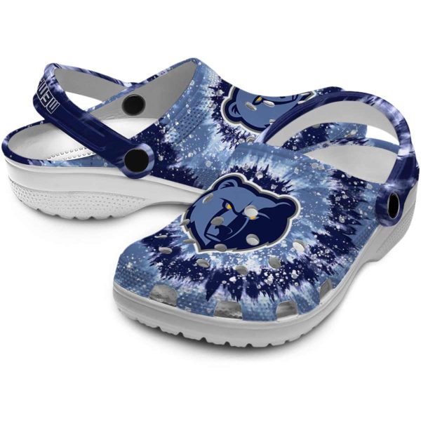 memphis grizzlies radiant burst effect clog high quality