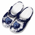 memphis grizzlies splatter graphics clog best selling