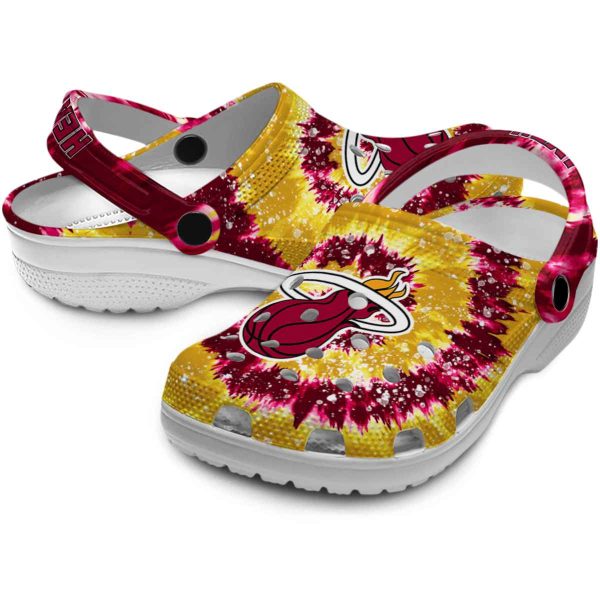 miami heat radiant burst effect clog high quality