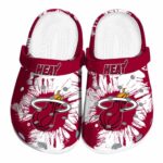 miami heat splatter graphics clog best selling