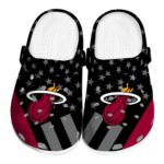 miami heat stellar stripes theme clog best selling