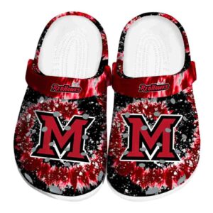 miami redhawks radiant burst effect clog best selling