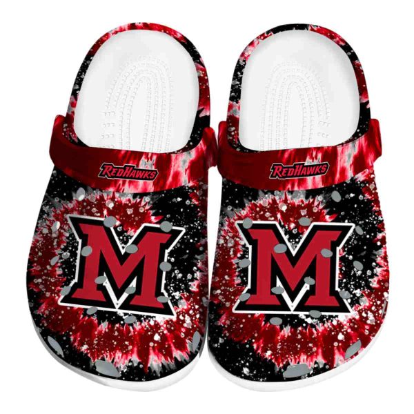 miami redhawks radiant burst effect clog best selling
