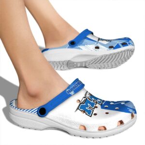 middle tennessee blue raiders geometric background clog fashion forward