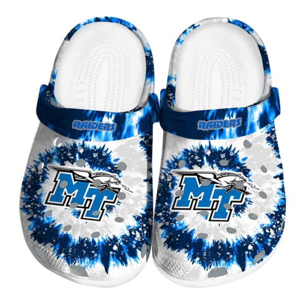 middle tennessee blue raiders radiant burst effect clog best selling