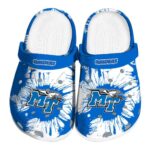 middle tennessee blue raiders splatter graphics clog best selling
