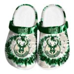 milwaukee bucks radiant burst effect clog best selling