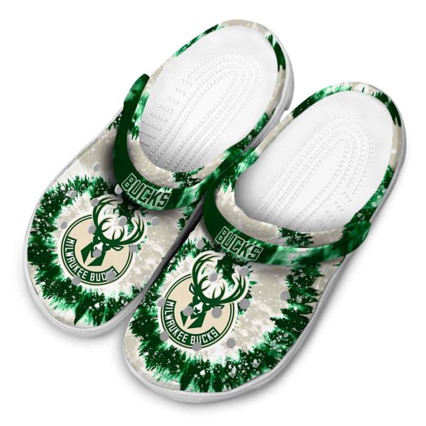 milwaukee bucks radiant burst effect clog latest model