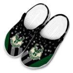 milwaukee bucks stellar stripes theme clog best selling