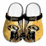 missouri tigers geometric background clog best selling