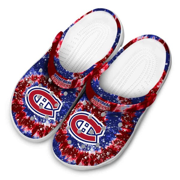 montreal canadiens radiant burst effect clog latest model