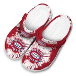 montreal canadiens splatter graphics clog best selling