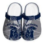 nevada wolf pack geometric background clog best selling