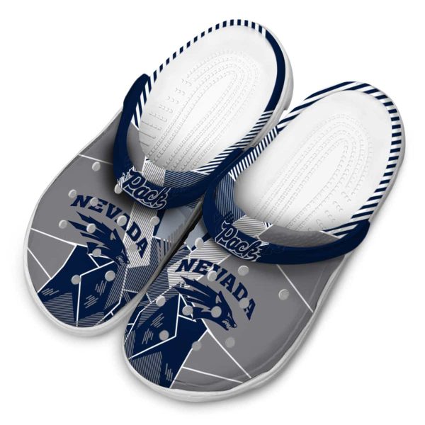 nevada wolf pack geometric background clog latest model