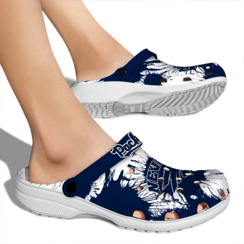 nevada wolf pack splatter graphics clog fashion forward