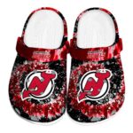 new jersey devils radiant burst effect clog best selling
