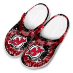new jersey devils radiant burst effect clog best selling
