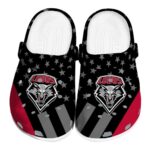 new mexico lobos stellar stripes theme clog best selling