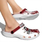 new mexico state aggies geometric background clog best selling