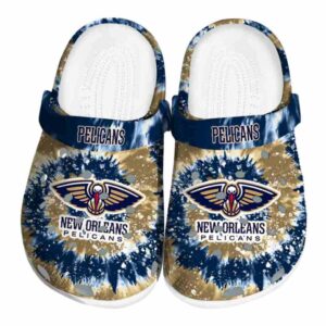 new orleans pelicans radiant burst effect clog best selling