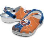 new york islanders geometric background clog best selling