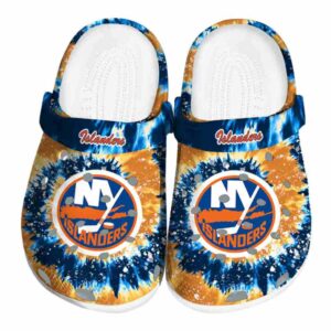 new york islanders radiant burst effect clog best selling