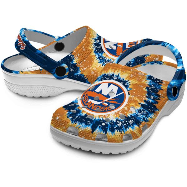 new york islanders radiant burst effect clog high quality