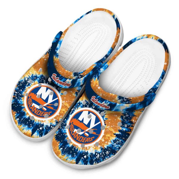 new york islanders radiant burst effect clog latest model
