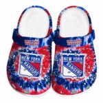 new york rangers radiant burst effect clog best selling